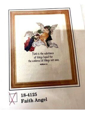 Herrschners Inc. Faith Angel Counted Cross Stitch Kit
